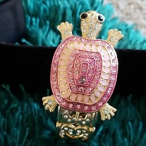 Turtle bracelet and pin